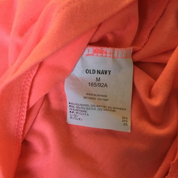 NOT FOR SALE RIGHT NOW! NWOT Bright Pink/Orange Old Navy Dress Sz M - Picture 8 of 8
